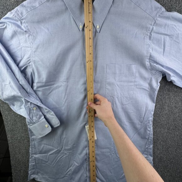 Levis Shirt Mens XL Blue Striped Button Up Cowboy Western Rancher Southwestern - Picture 2 of 13